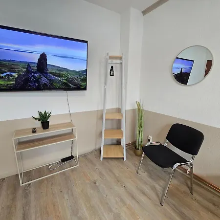 5 Personen, Naehe Bahnhof, Wlan,balkon 할버슈타트