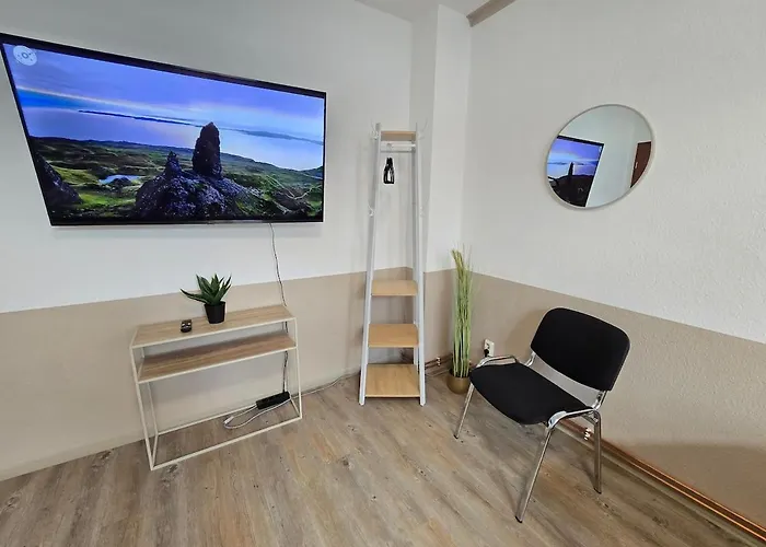 5 Personen, Nähe Bahnhof, Wlan,balkon Halberstadt